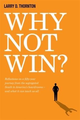 Cover for Why Not Win?