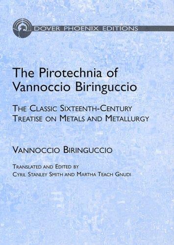 Cover for The pirotechnia of Vannoccio Biringuccio