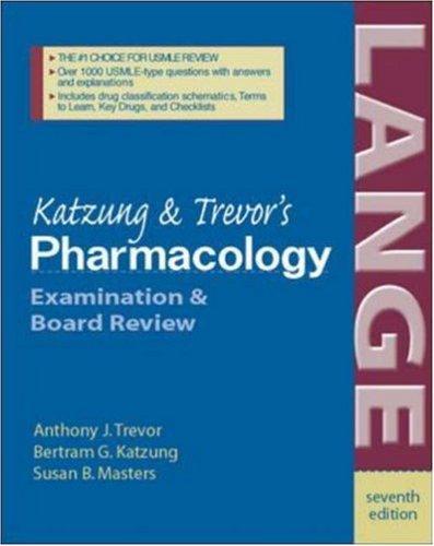 Cover for Katzung & Trevor's pharmacology
