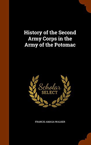 Cover for History of the Second Army Corps in the Army of the Potomac