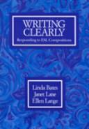 Cover for Writing Clearly