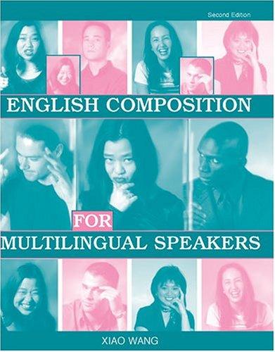 Cover for English Composition for Multilingual Speakers
