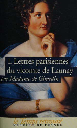 Cover for Lettres parisiennes du vicomte de Launay