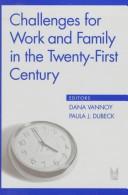 Cover for Challenges for work and family in the Twenty-First century