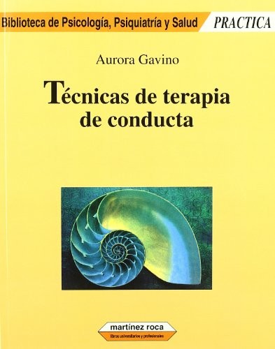 Cover for Técnicas de terapia de conducta