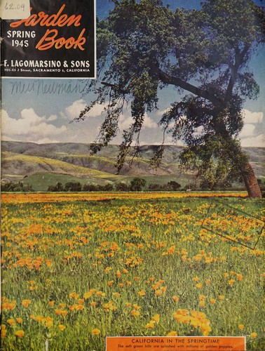 Cover for Garden book, spring 1945