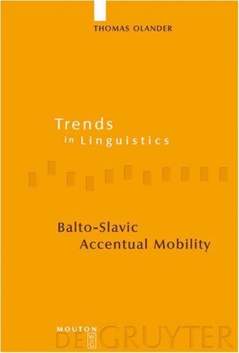 Cover for Balto-Slavic accentual mobility