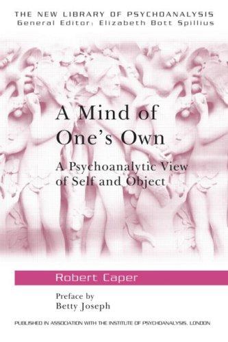 Cover for A mind of one's own