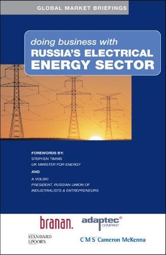 Cover for Doing business with Russia's electrical energy sector.