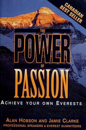 Cover for The power of passion
