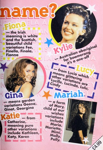 Cover for Bunty for girls.
