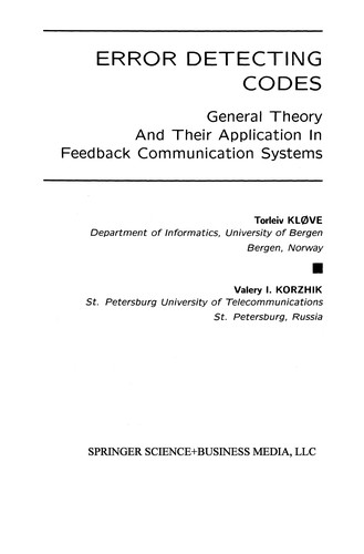 Cover for Error Detecting Codes