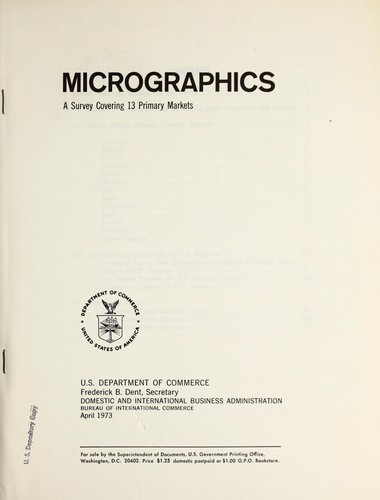 Cover for Micrographics