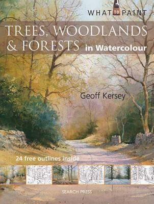 Cover for Trees Woodlands Forests In Watercolour