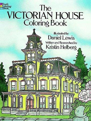 Cover for The Victorian House Coloring Book
