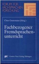Cover for Fachbezogener Fremdsprachenunterricht