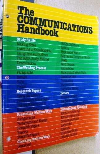 Cover for The communications handbook.