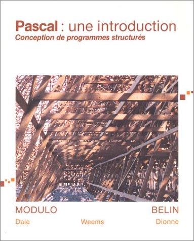 Cover for PASCAL 