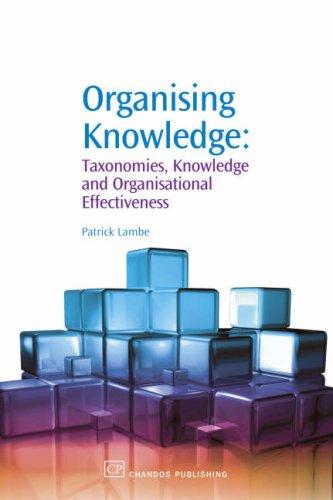 Cover for Organising Knowledge
