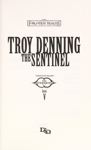 Cover for The sentinel
