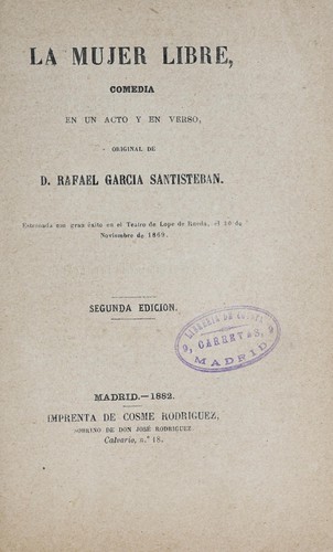 Cover for La mujer libre
