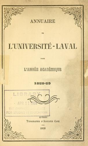 Cover for Annuaire.