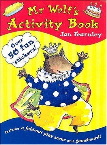 Cover for Mr Wolf's Activity Book