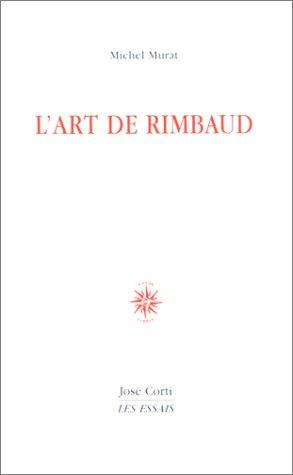 Cover for L' art de Rimbaud