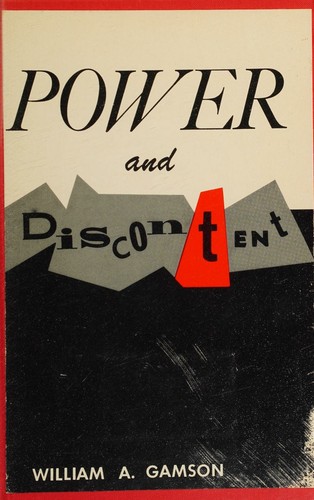 Cover for Power and discontent