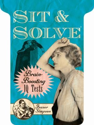 Cover for Sit Solve Brainboosting Iq Tests