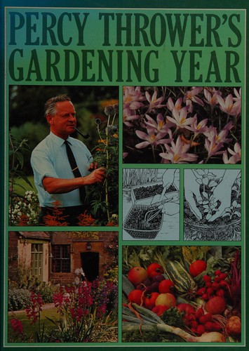 Cover for Percy Thrower's gardening year.