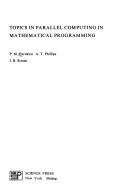 Cover for Topics in parallel computing in mathematical programming