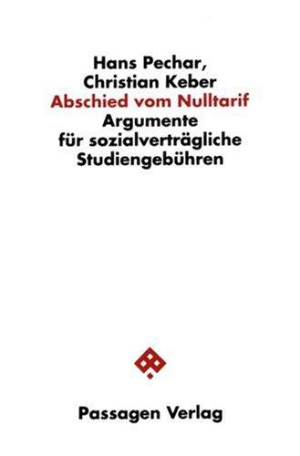 Cover for Abschied vom Nulltarif