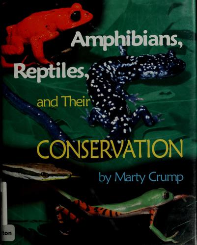 Cover for Amphibians, reptiles, and their conservation