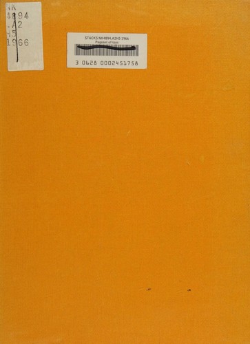 Cover for Pageant of toys