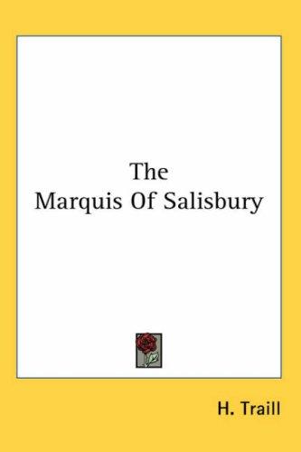 Cover for The Marquis of Salisbury