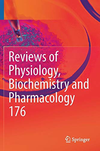 Cover for Reviews of Physiology, Biochemistry and Pharmacology 176