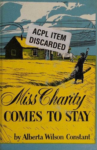 Cover for Miss Charity comes to stay.