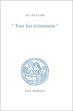Cover for Tout fait événement