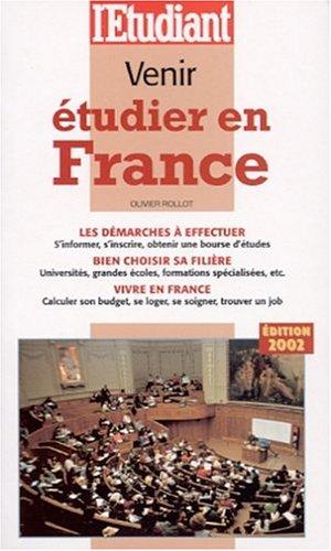 Cover for Venir étudier en France