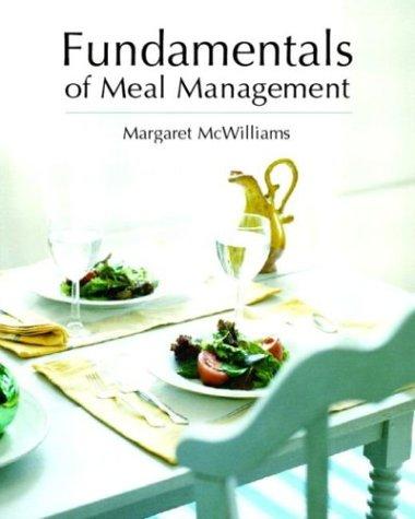 Cover for Fundamentals of Meal Management