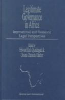 Cover for Legitimate governance in Africa