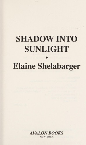 Cover for Shadow into sunlight