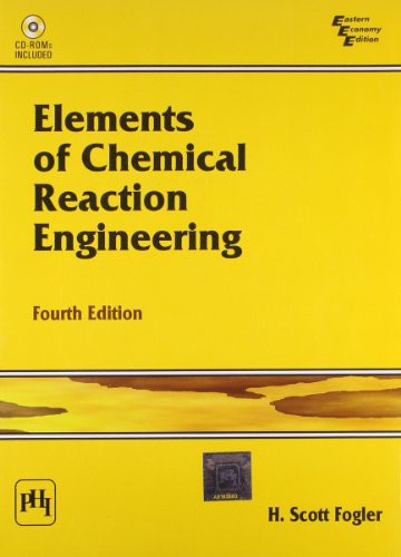Cover for Elements of Chemical Reaction Engineering