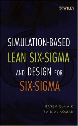 Cover for Simulation-based Lean Six-Sigma and Design for Six-Sigma
