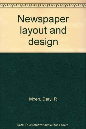 Cover for Newspaper layout and design