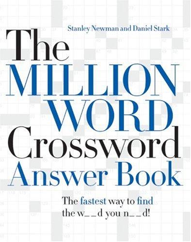 Cover for The Million Word Crossword Answer Book