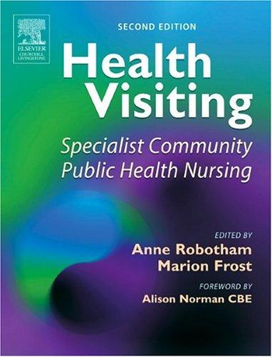Cover for Health Visiting