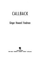 Cover for Call-back