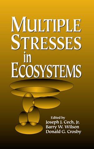 Cover for Multiple stresses in ecosystems